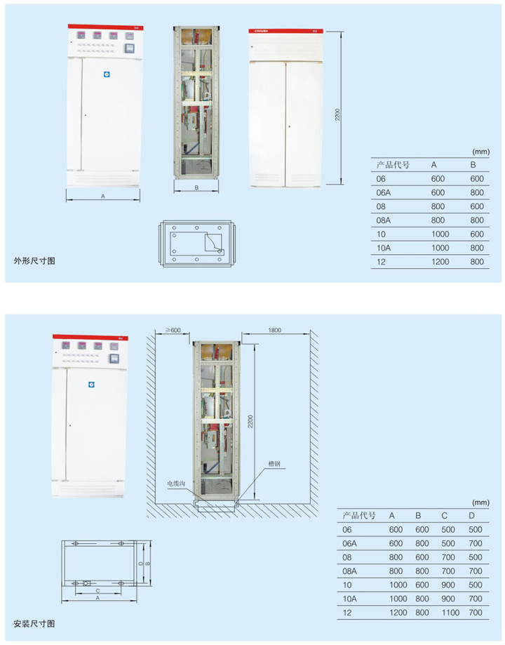 成套開關設備尺寸