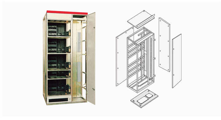 成套開(kāi)關(guān)設(shè)備柜體展示