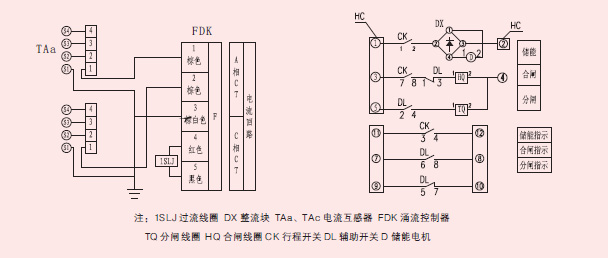 智能分界開關(guān)結(jié)構(gòu)示意圖