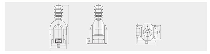 電壓互感器產(chǎn)品結(jié)構(gòu)圖