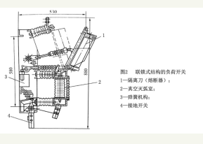 聯鎖結構高壓真空負荷開關