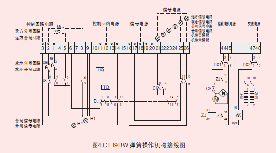 彈簧結構示意圖